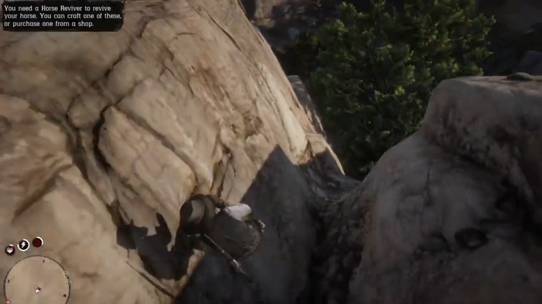 RDR2 rock surfing