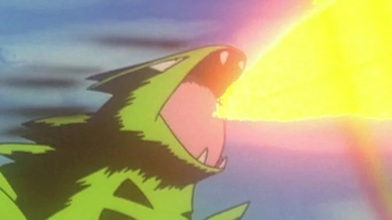 Tyranitar using Hyperbeam