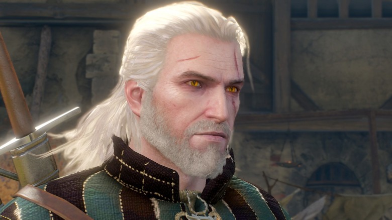 Geralt in green