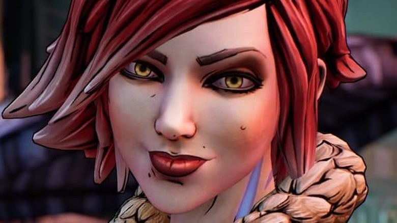Lilith smirking