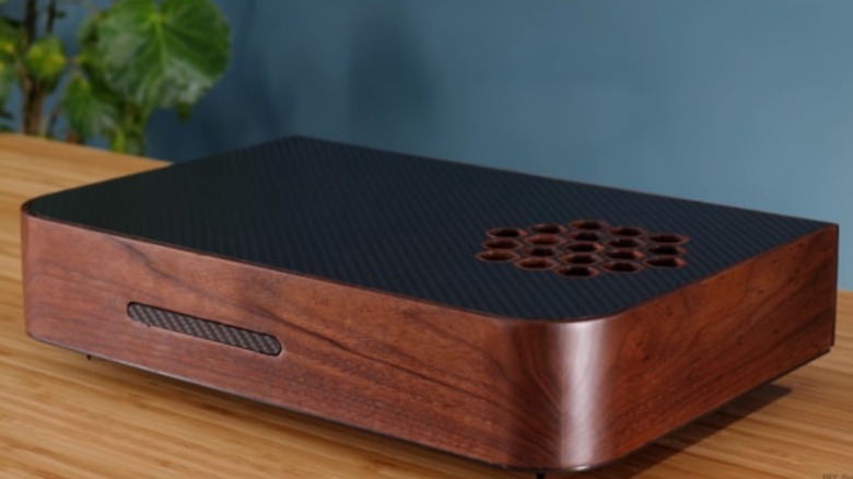 Wooden Small PlayStation 5