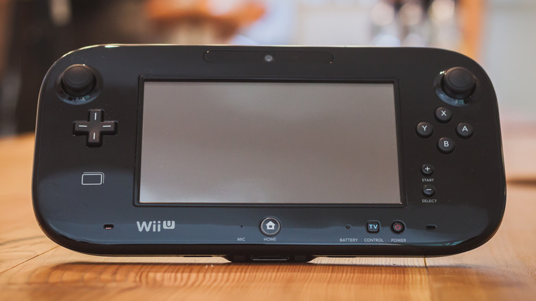 Wii U handheld close