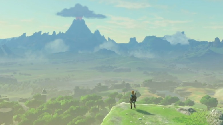Breath of the Wild early game overlook
