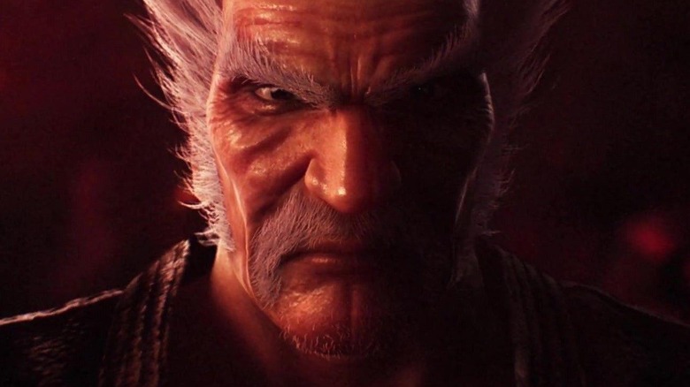 Heihachi Mishima glares