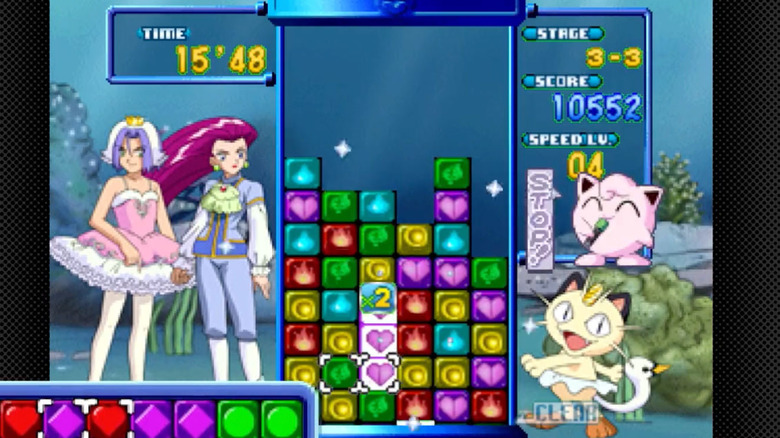 Puzzle League Team Rocket battle