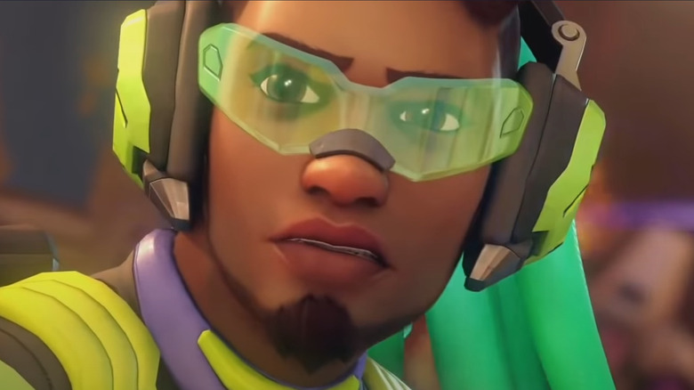 Lúcio from Overwatch 2 frowning