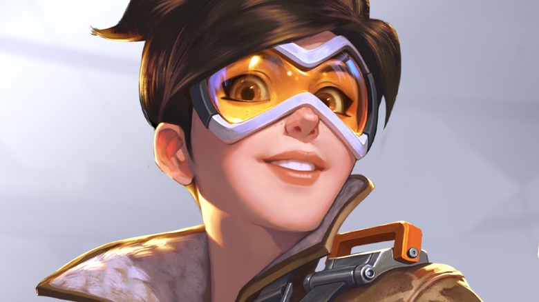 Overwatch Tracer Goggles Cool Jacket