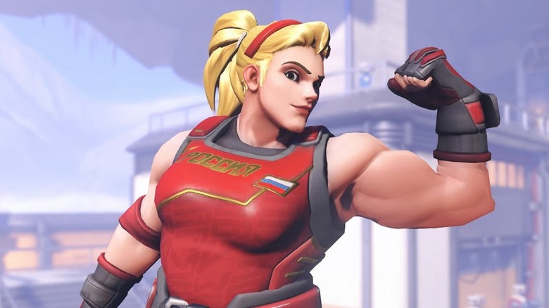 Overwatch flexing bicep