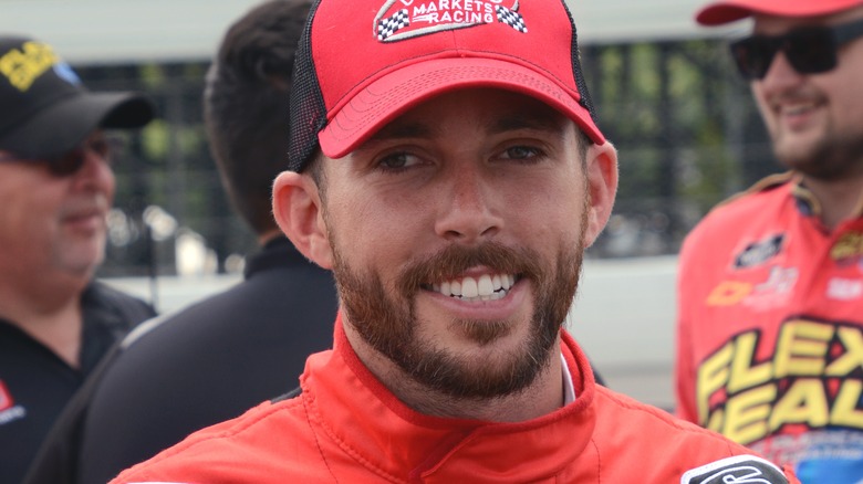 Chastain smiling