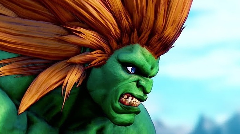 Blanka arms up