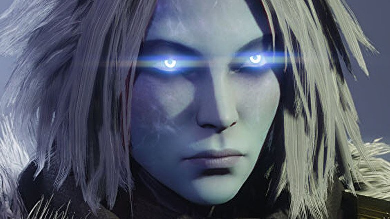 Destiny 2 Mara Sov glowing eyes