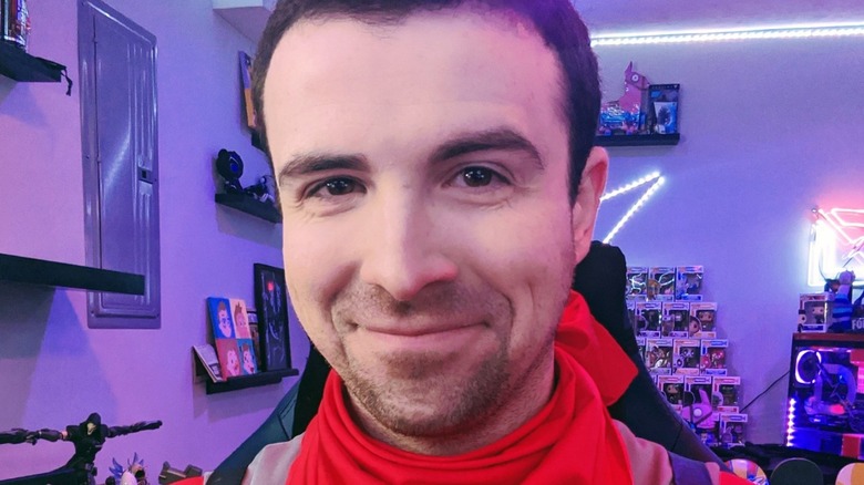 DrLupo Smile Selfie Gaming Room