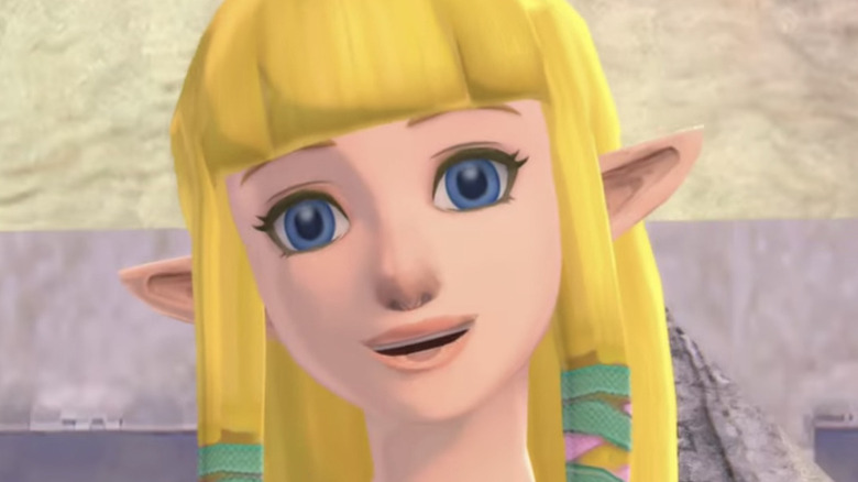 Zelda smiles