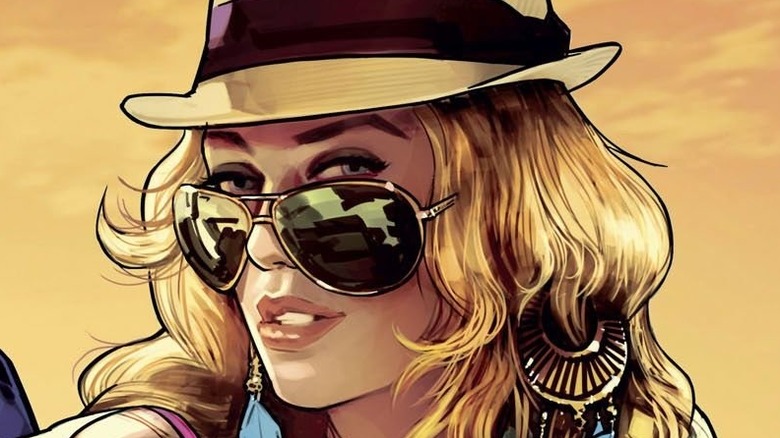 GTA lady fedora