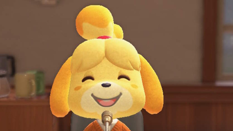 Isabelle happy announcement 