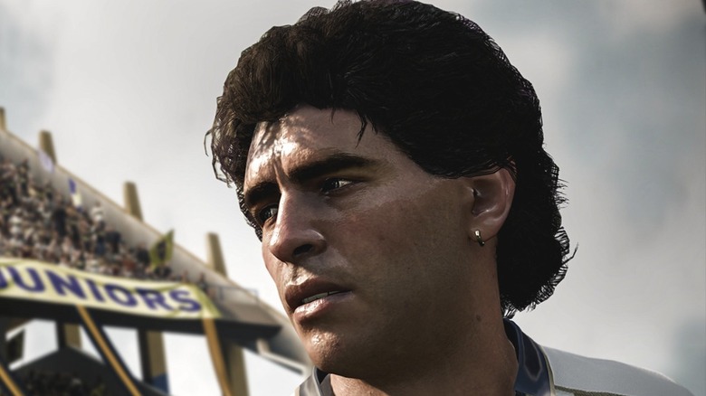 Maradona's face FIFA 22