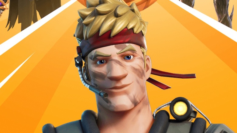 Fortnite Jonesy Smirk