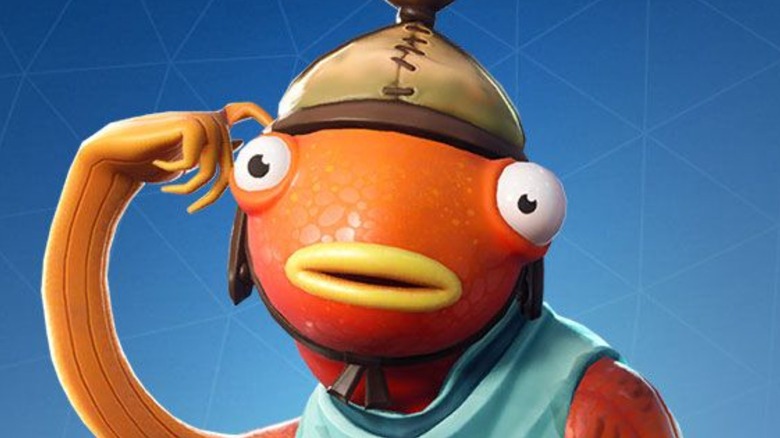 Fortnite Skin Fishstick confused