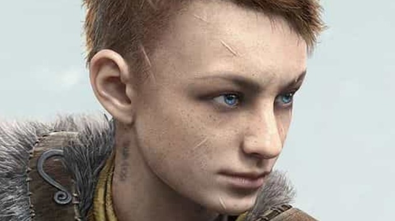 Atreus battle stance