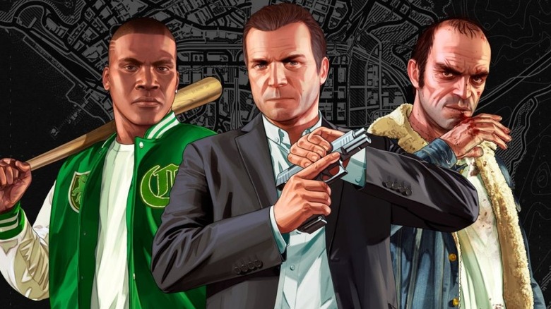 GTA 5 protagonist trio