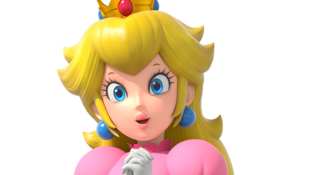 Princess Peach smile