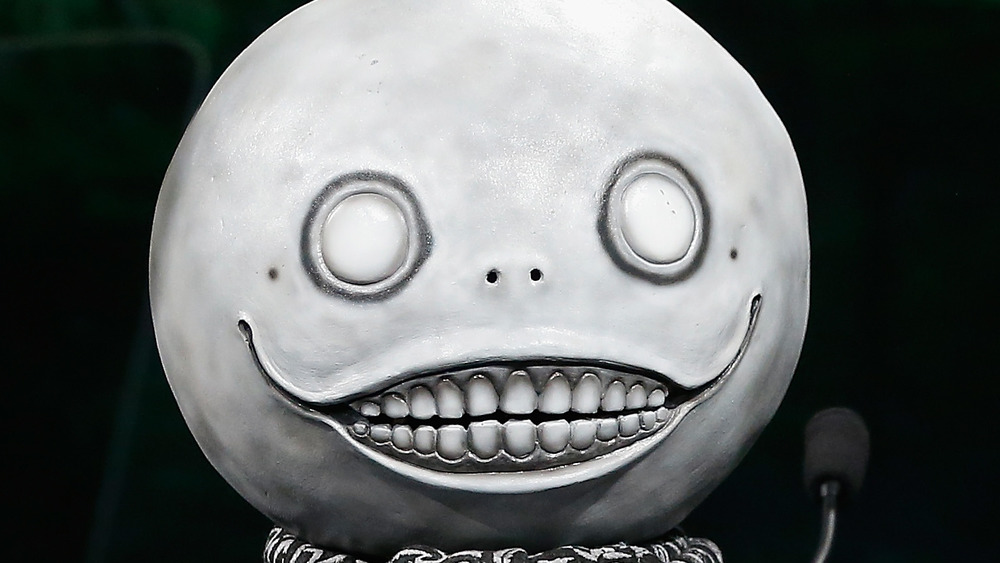 Yoko Taro in mask