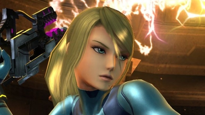 Zero Suit Samus grapple