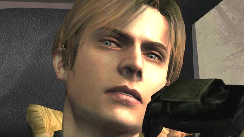 Leon Kennedy thoughtful