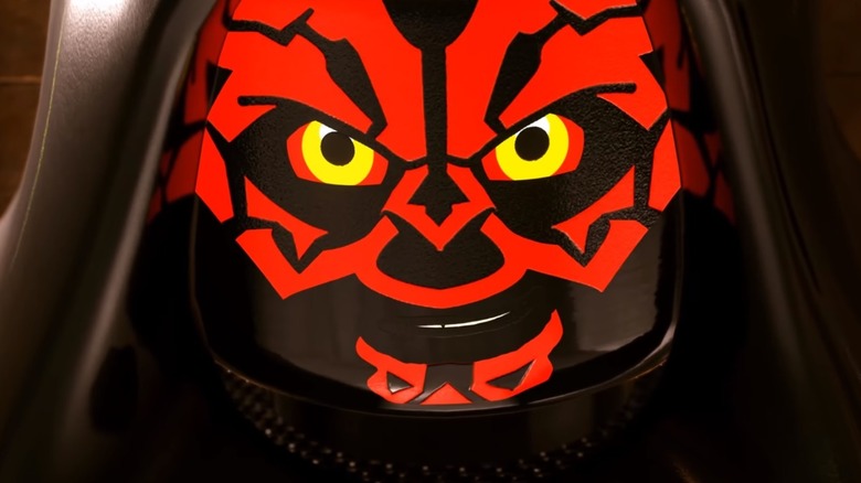 Lego Darth Maul Smiles