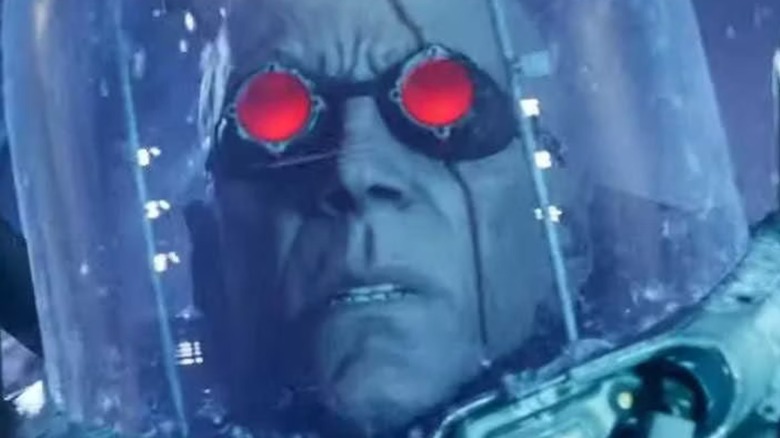 Mr. Freeze looking surprised