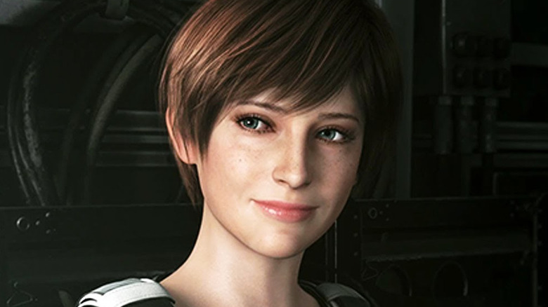 Rebecca Chambers and Chris Redfield 