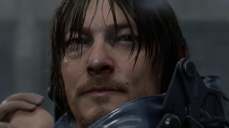 Sam Bridges Death Stranding rain