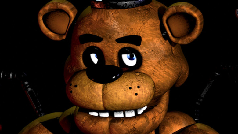 Freddy grinning