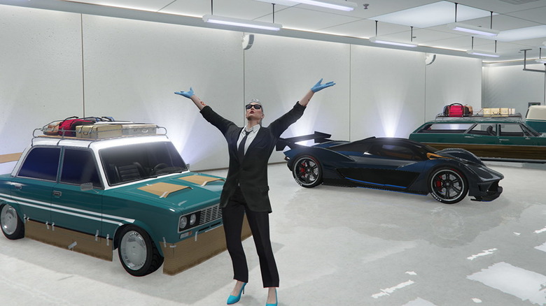 Garage of terrible cars