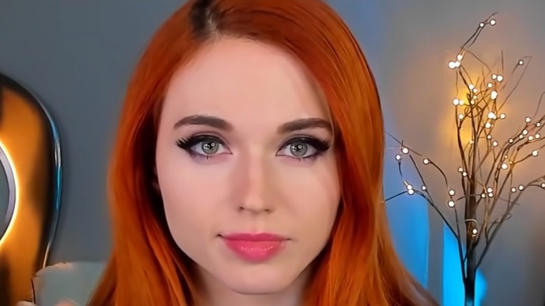 Amouranth side eye