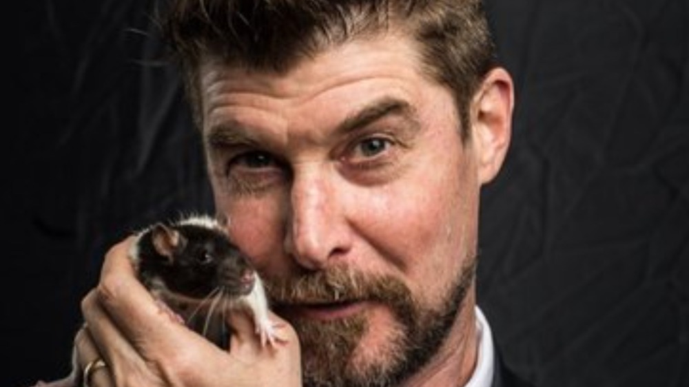 Doug TenNapel with rat