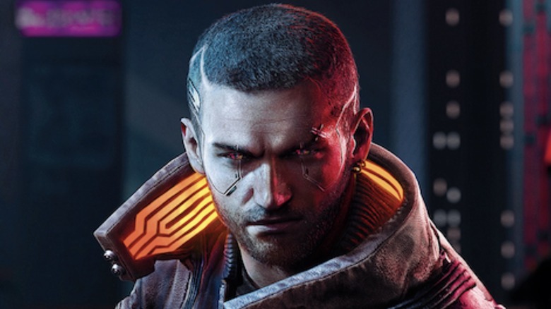 Character in Cyberpunk 2077