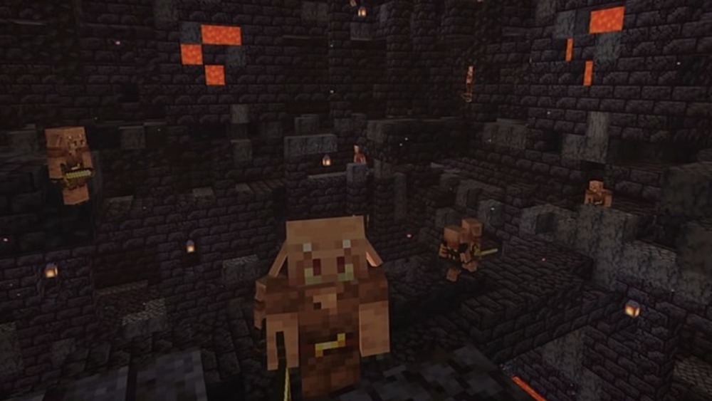 Minecraft gameplay