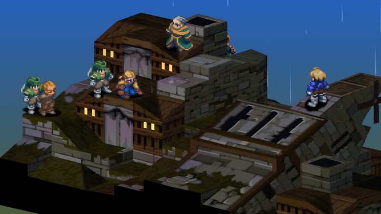 Final Fantasy tactics battle set up