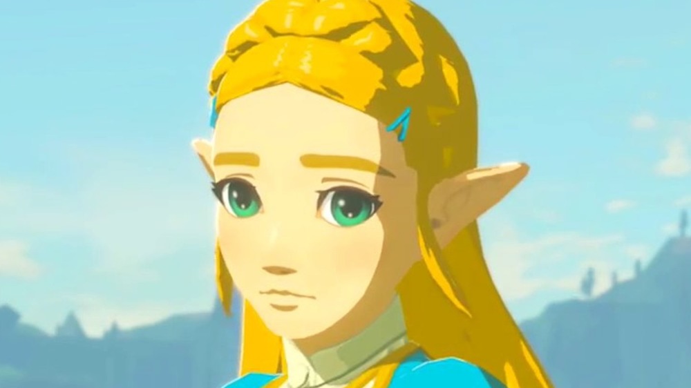 Zelda looking nervous