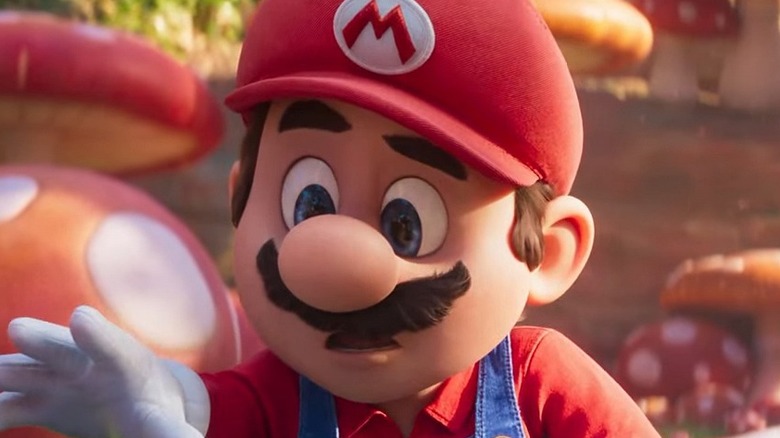 Mario confused thinking