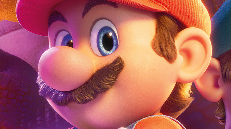 Mario and Luigi on movie poster