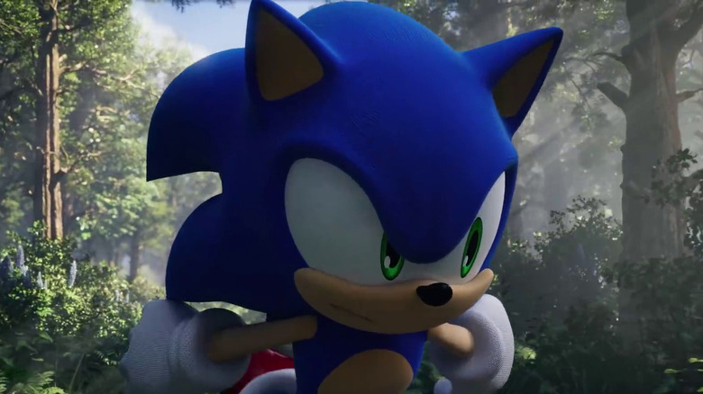 Sonic Frontiers CGI Sonic face