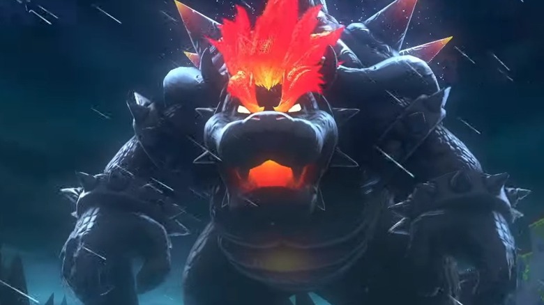Fury Bowser breathing fire