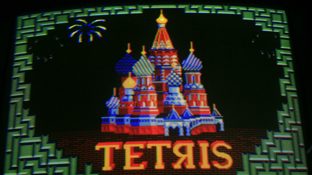 Tetris title screen
