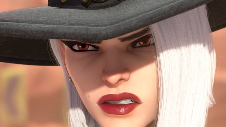 Overwatch Ashe Close Up Black Hat