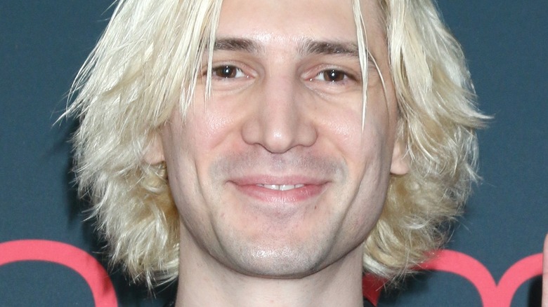 xQc Streamys red carpet