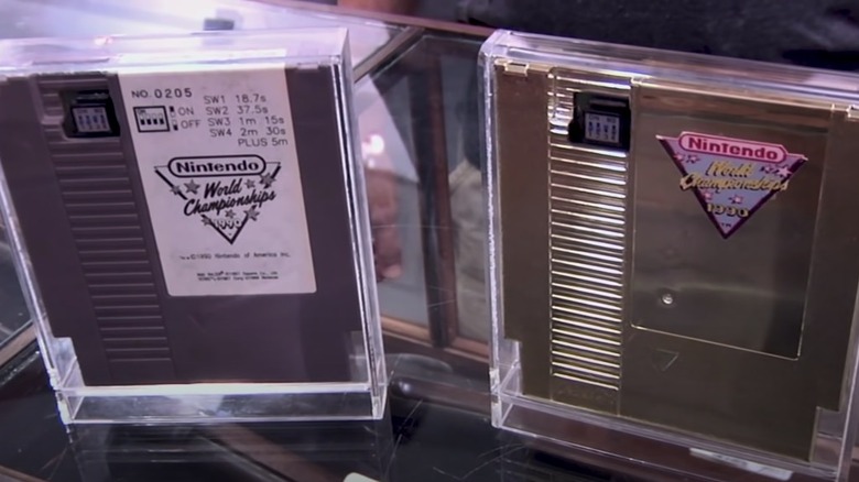 Gold and gray NWC carts