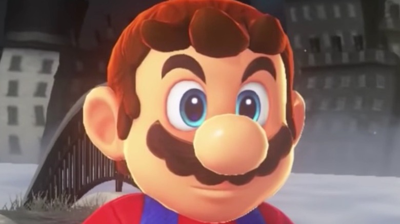 Hatless Mario