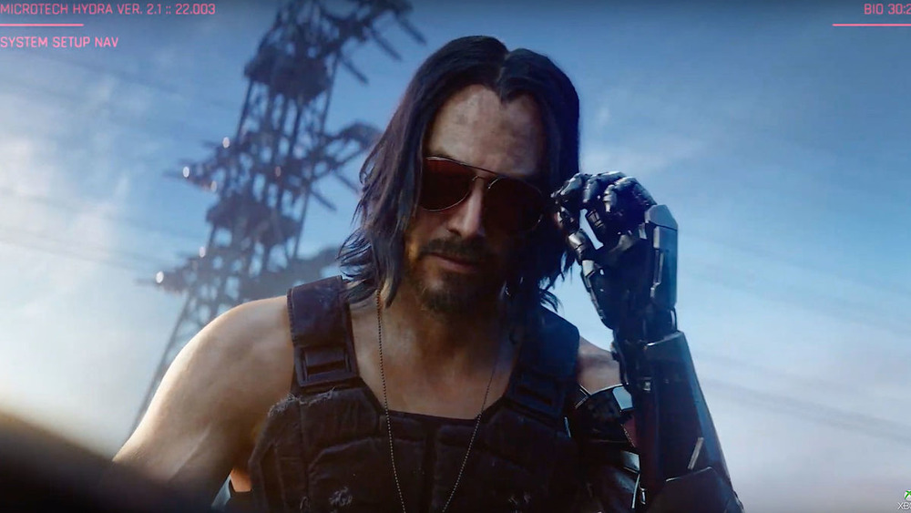 Keanue Reeves as Johnny Silverhand
